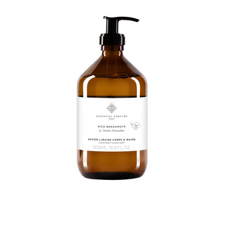Nice Bergamote Liquid Body and Hand Soap - Essential Parfums