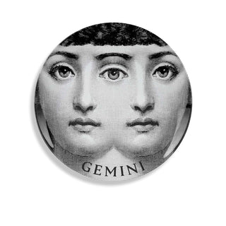 Piatto Zodiaco Gemelli Tema e Variazioni N. 350 - Fornasetti