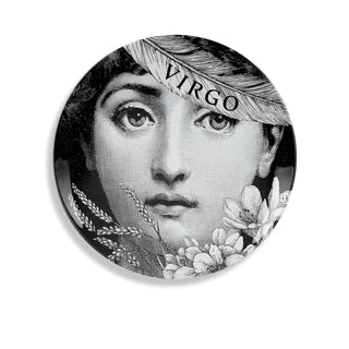 Piatto Zodiaco Vergine Tema e Variazioni N. 353 - Fornasetti