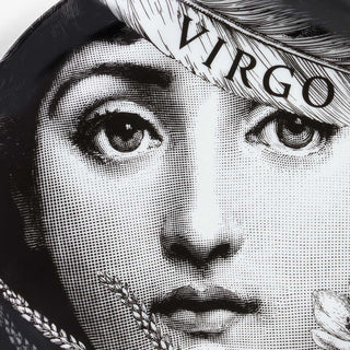 Piatto Zodiaco Vergine Tema e Variazioni N. 353 - Fornasetti