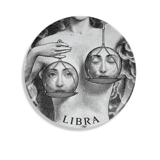 Piatto Zodiaco Bilancia Tema e Variazioni N. 354 - Fornasetti