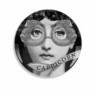 Piatto Zodiaco Capricorno Tema e Variazioni N. 357 - Fornasetti