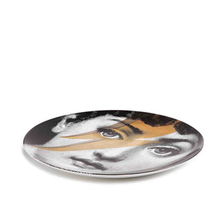 Theme & Variation Plate N.375 BK/Gold - Fornasetti