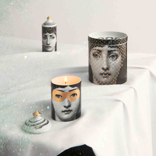 NEL MENTRE Candela Decoro Mascherina Fragranza Frutto Proibito - Fornasetti