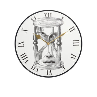 Wall Clock Tema e Variazioni n.184 B/N - Fornasetti