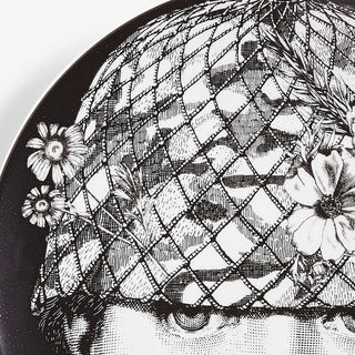 Wall Plate Tema e Variazioni No. 384 B/W - Fornasetti