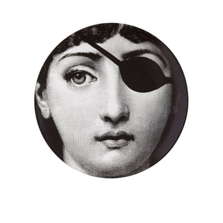 Wall Plate Tema e Variazioni N. 8 B/W - Fornasetti