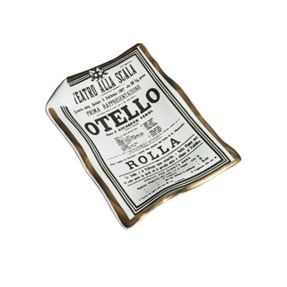 Posacenere Foglio Medio Locandina Otello - Fornasetti