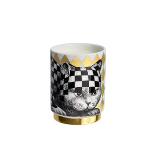 Hight Fidelity Quadrettato Candela Immaginazione - Fornasetti