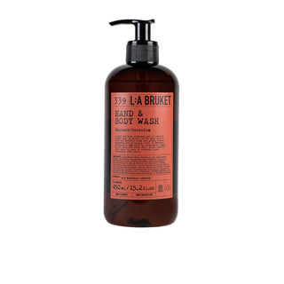 339 Hand & Body Wash Rhubarb | Geranium - L:A Bruket